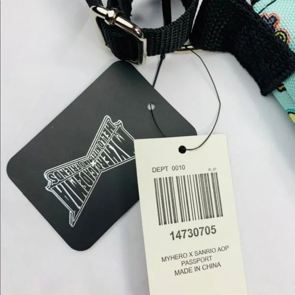 My Hero Academia X Hello Kitty And Friends Passport Crossbody Bag - Picture 7 of 11